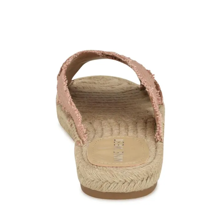 Hamden Flat Casual Sandals Light Pink Women Nine West Sandals