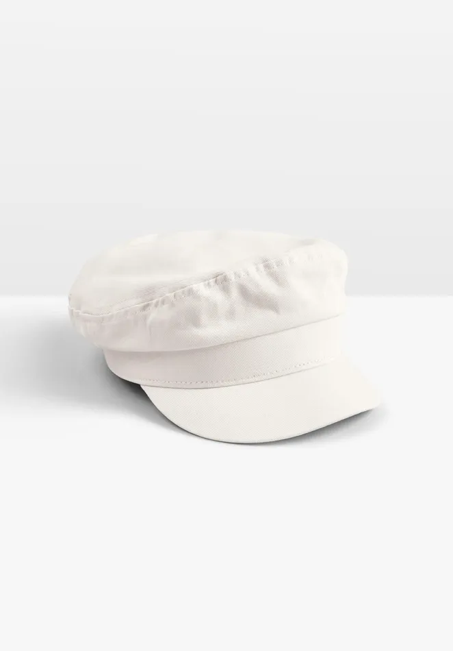 Hats Women Hush Alleyne Baker Boy Hat Cream
