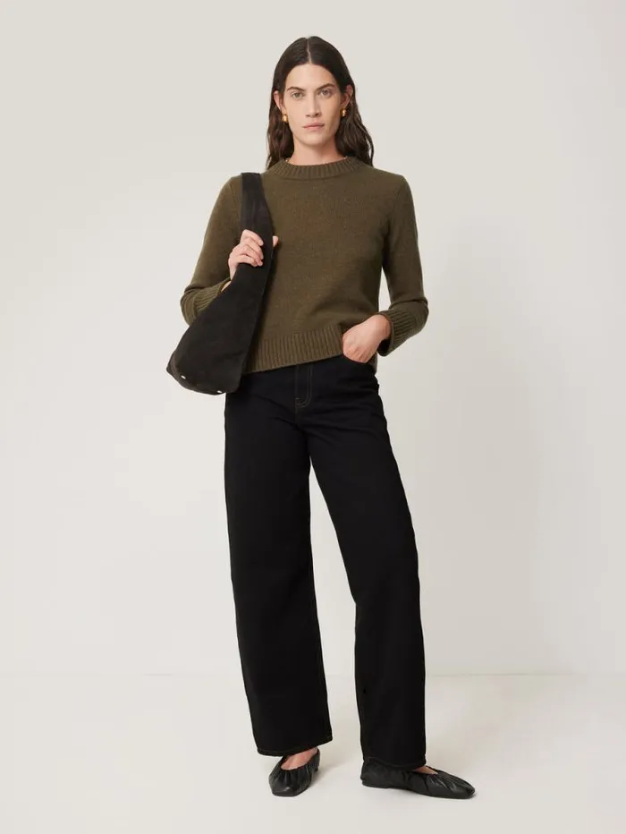 Heckfield Suede Tote Chocolate Women Jigsaw Bags