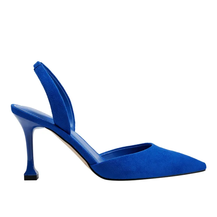 Heels and Pumps Women Hadya Slingback Pump Blue Marc Fisher