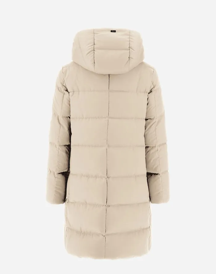Herno ASHAPE JACKET IN ARENDELLE AND NEW LADY FAUX FUR Light Beige Women AShape