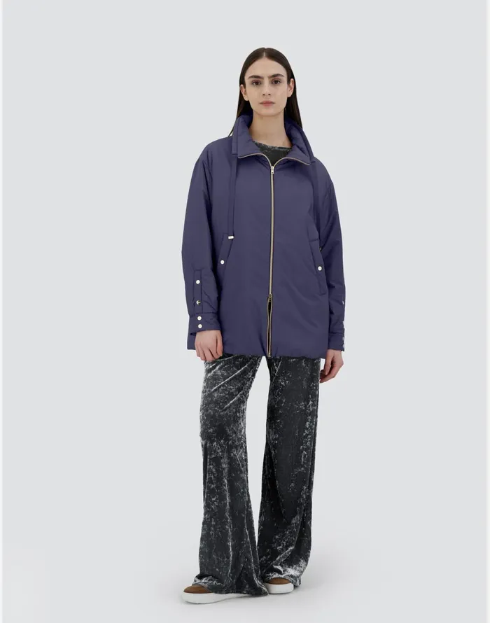 Herno ASHAPE JACKET IN ECOAGE New Blue Women AShape