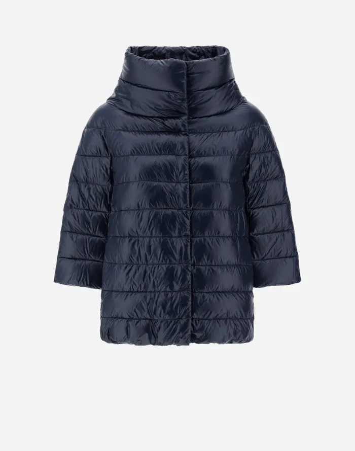 Herno AMINTA Navy Blue Women Capes
