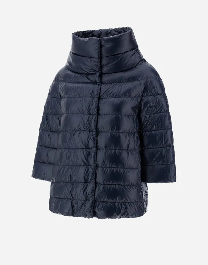 Herno AMINTA Navy Blue Women Capes