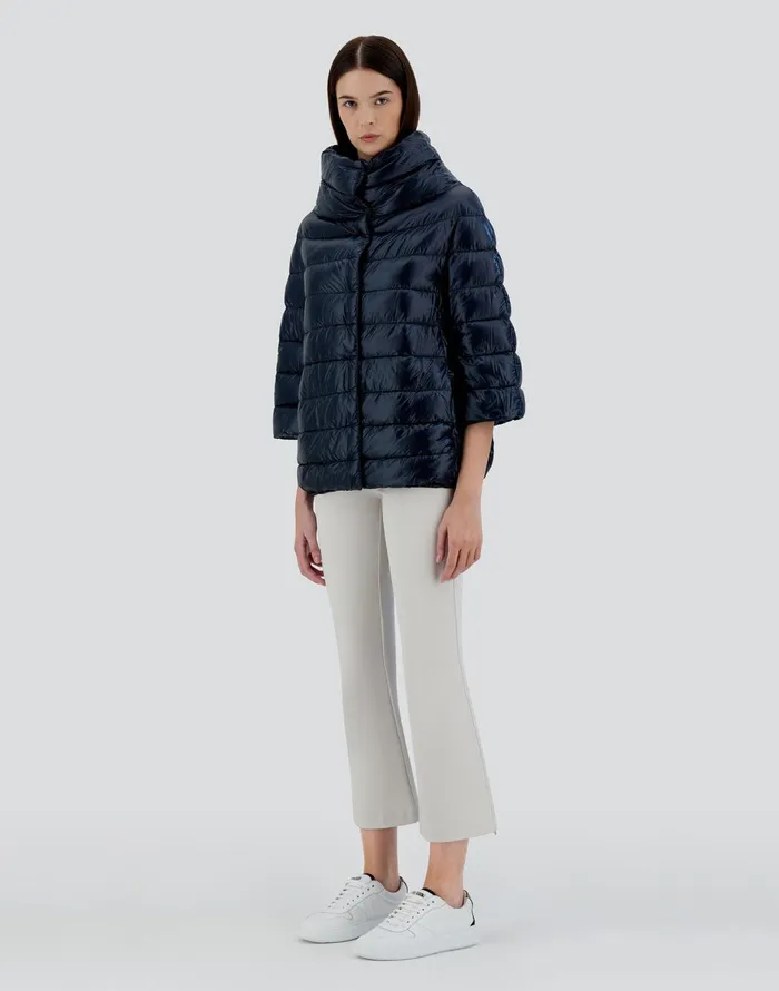 Herno AMINTA Navy Blue Women Capes