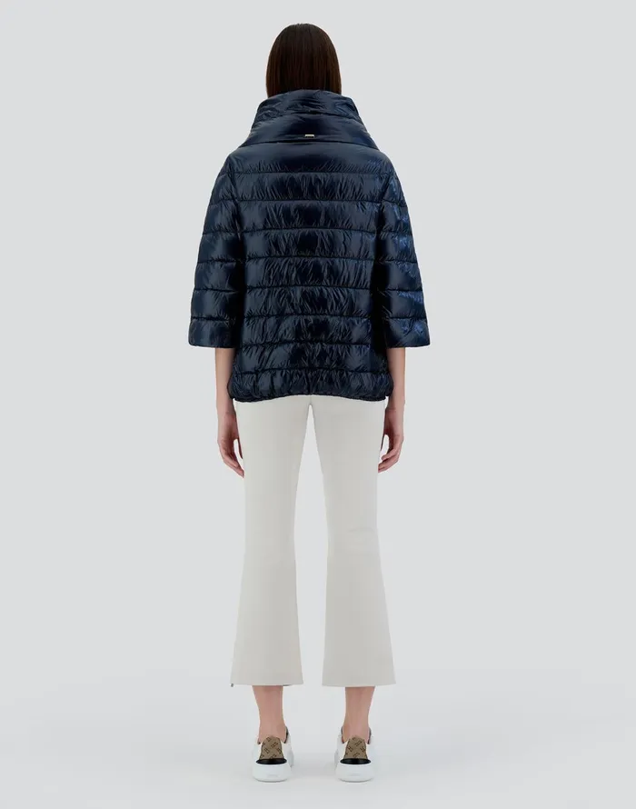 Herno AMINTA Navy Blue Women Capes