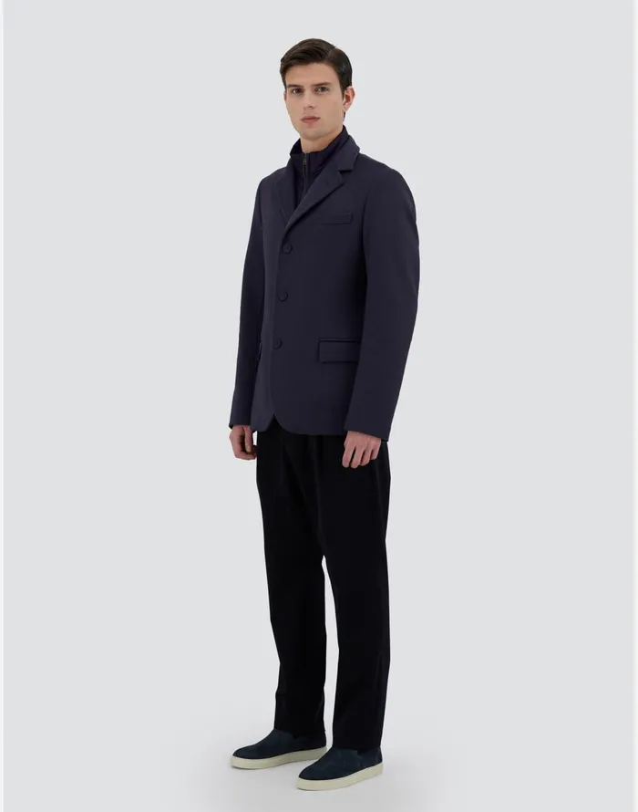 Herno BLAZER IN NEW CASHMERE AND NYLON ULTRALIGHT Navy Blue Men Blazers