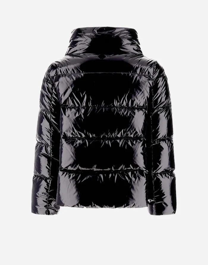Herno CAPE IN GLOSS Black Women Capes