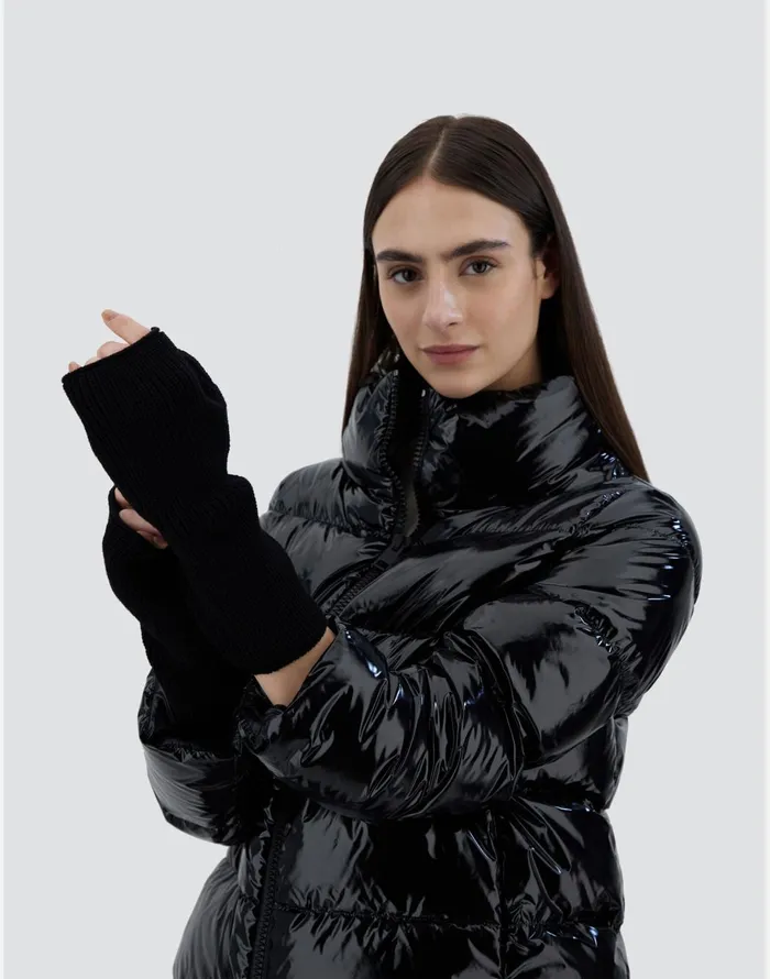 Herno CAPE IN GLOSS Black Women Capes