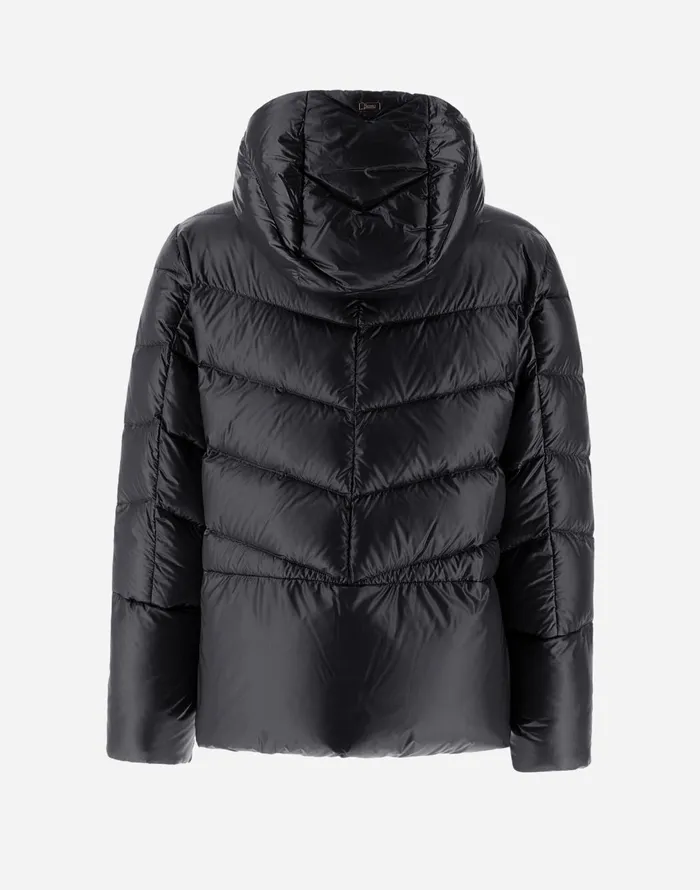 Herno CAPE IN NYLONULTRALIGHT Black Women Capes