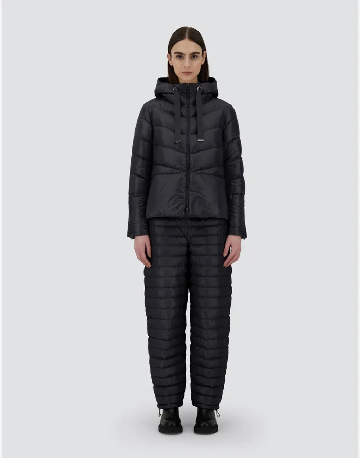 Herno CAPE IN NYLONULTRALIGHT Black Women Capes