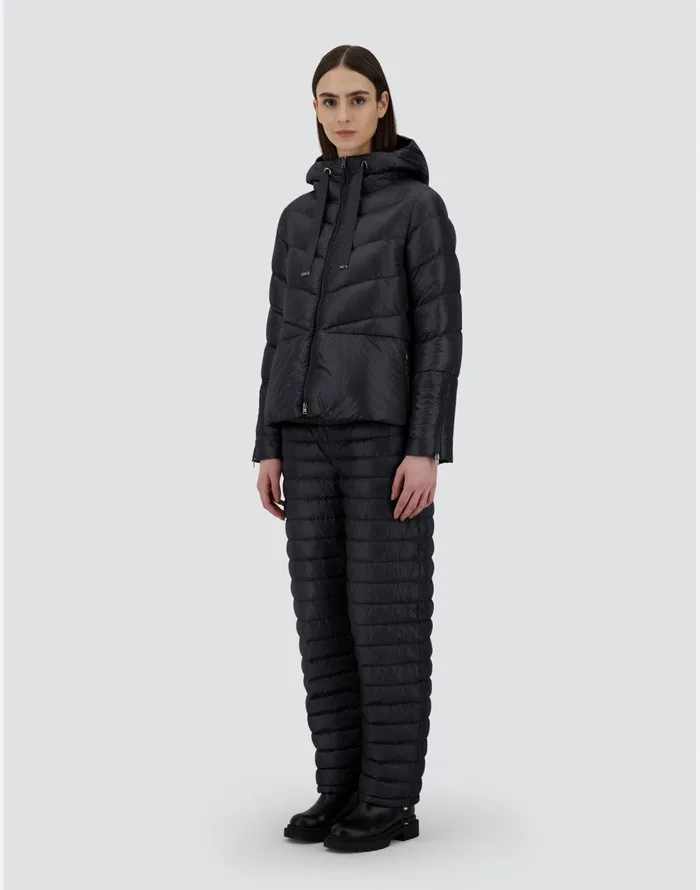 Herno CAPE IN NYLONULTRALIGHT Black Women Capes