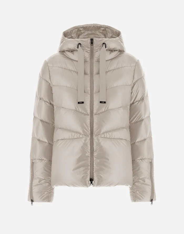 Herno CAPE IN NYLONULTRALIGHT Chantilly Women Short Down Jackets