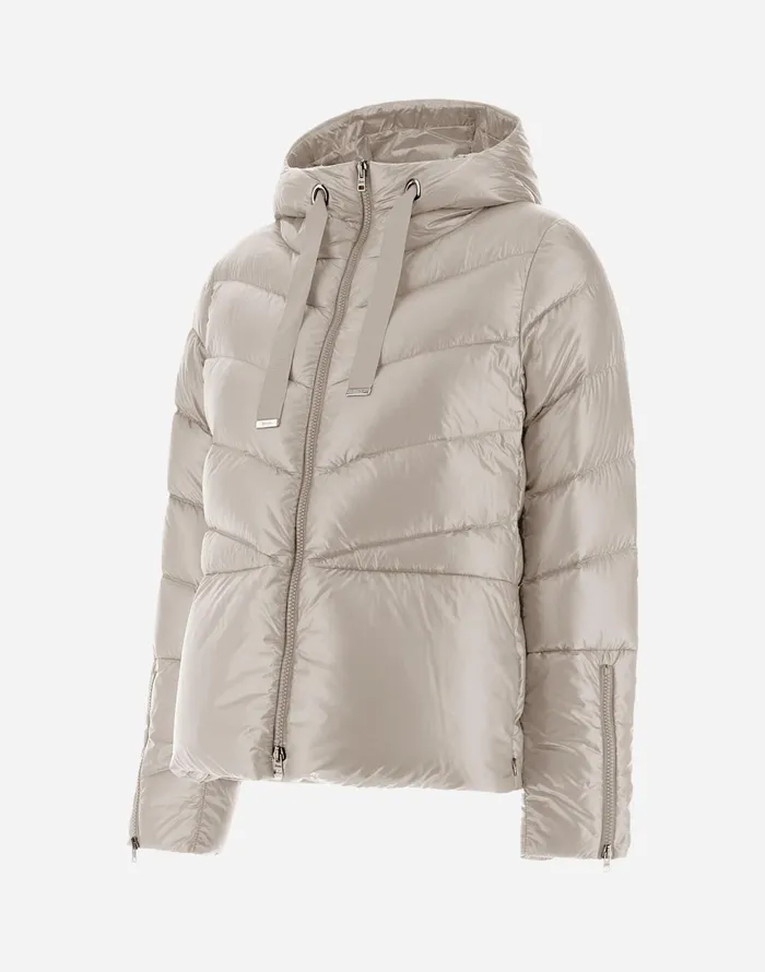 Herno CAPE IN NYLONULTRALIGHT Chantilly Women Short Down Jackets