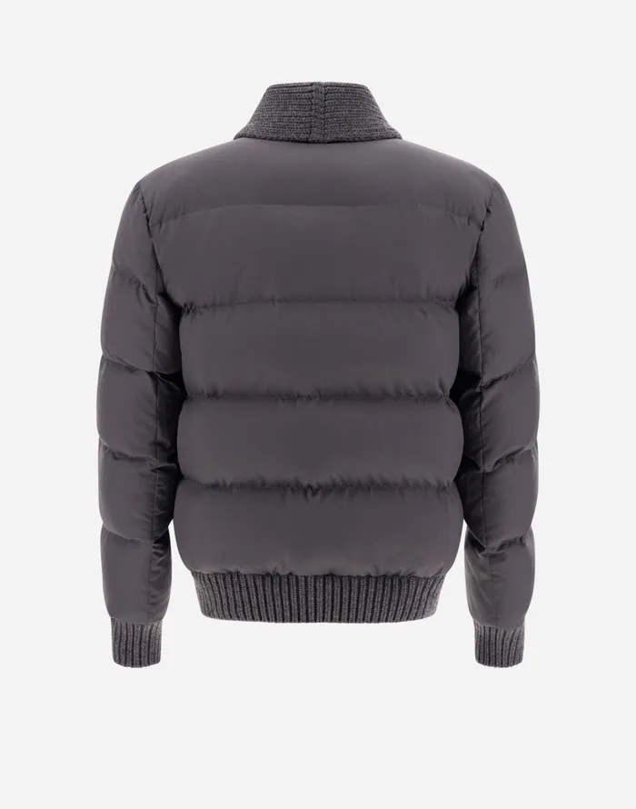 Herno CARDIGAN IN ARENDELLEKNIT Iron Men Parka and Jackets