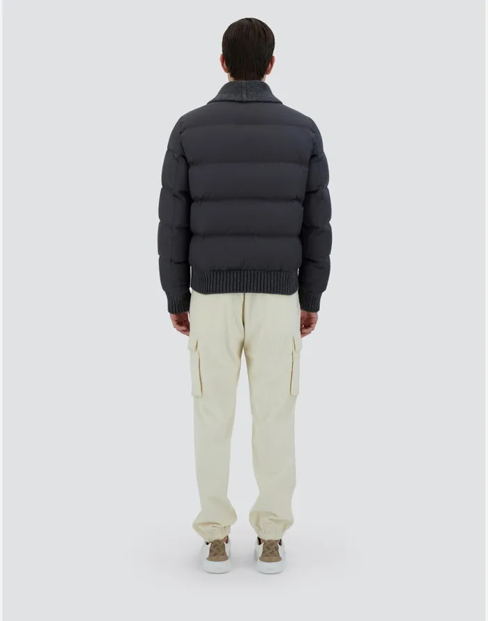Herno CARDIGAN IN ARENDELLEKNIT Iron Men Parka and Jackets
