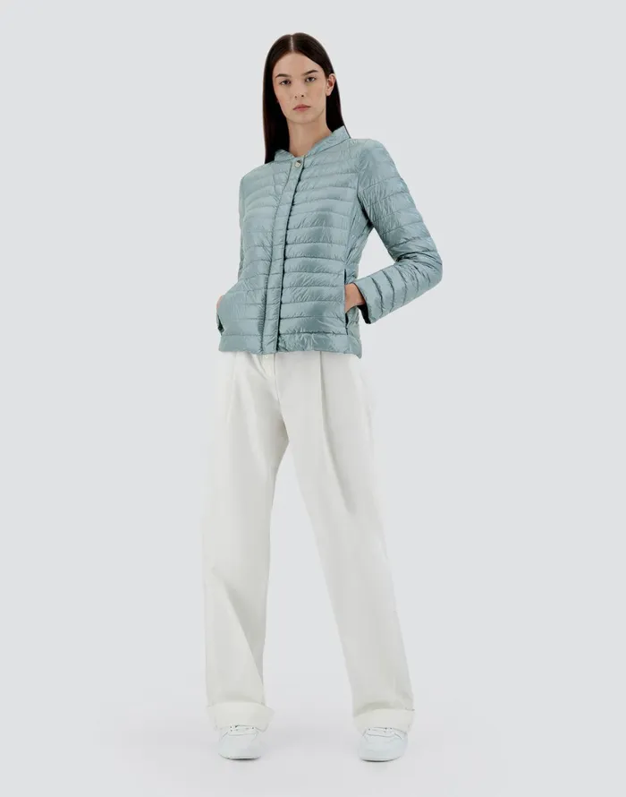 Herno ELENA Light Blue Women Parka and Jackets