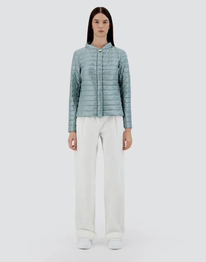 Herno ELENA Light Blue Women Parka and Jackets