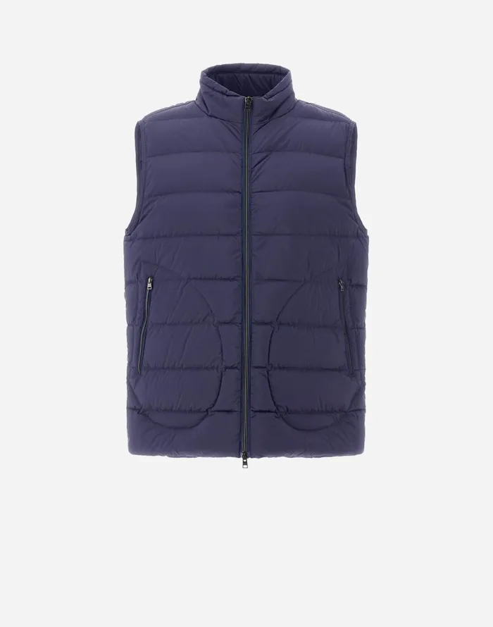 Herno GILET PIUMINO LINEA LEGEND New Blue Men Vests