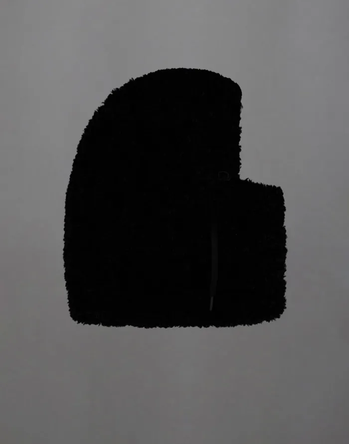 Herno LAMINAR HOOD IN COMFORT SHERPA Black Women Hats