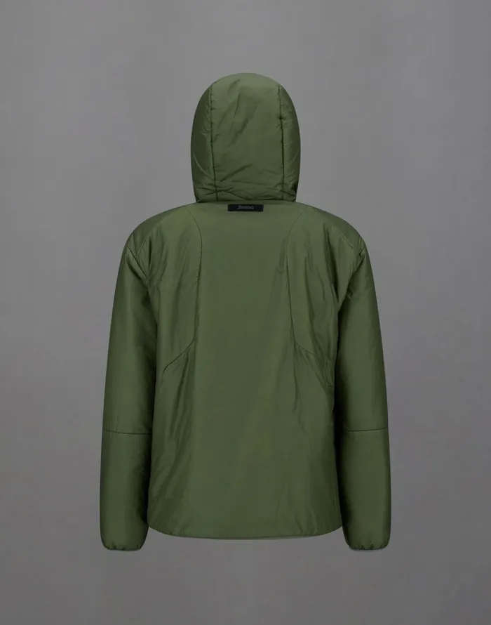 Herno LAMINAR JACKET IN TRANSLUCENT RIPSTOP Olive Green Men Bomber