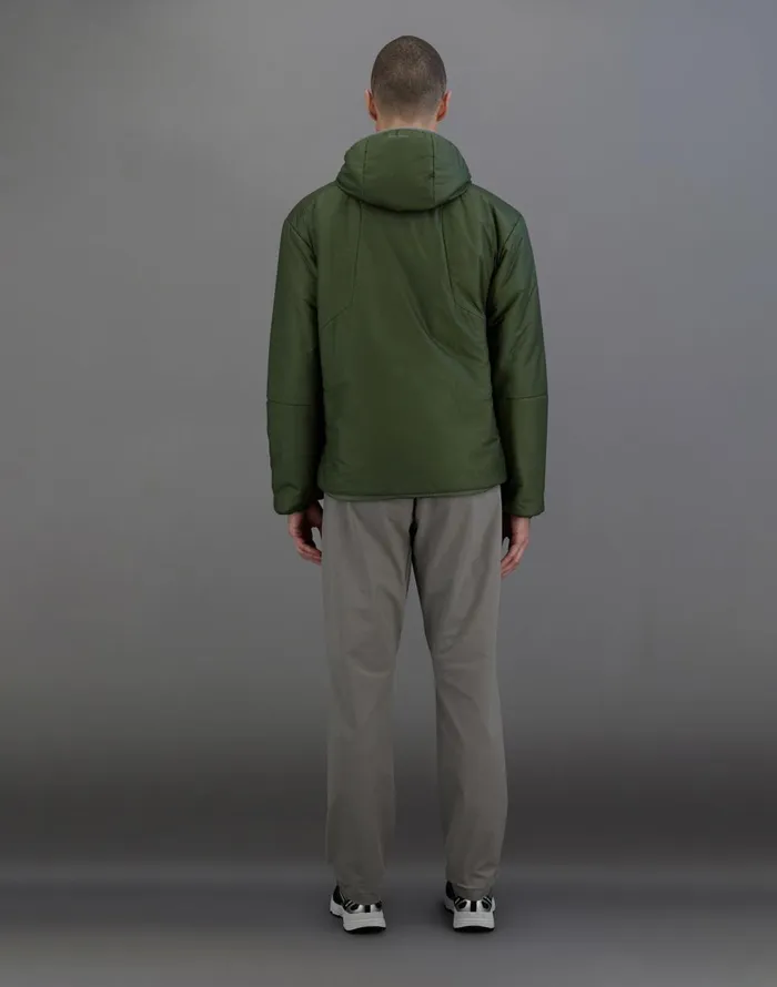 Herno LAMINAR JACKET IN TRANSLUCENT RIPSTOP Olive Green Men Bomber