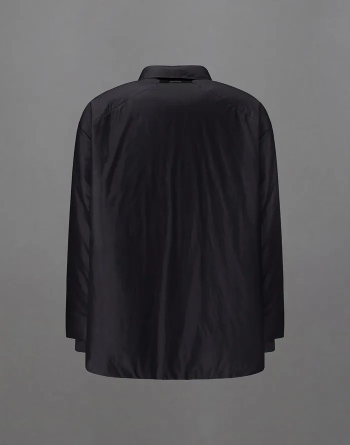 Herno LAMINAR OVERSHIRT IN TRANSLUCENT RIPSTOP Black Women Shirts