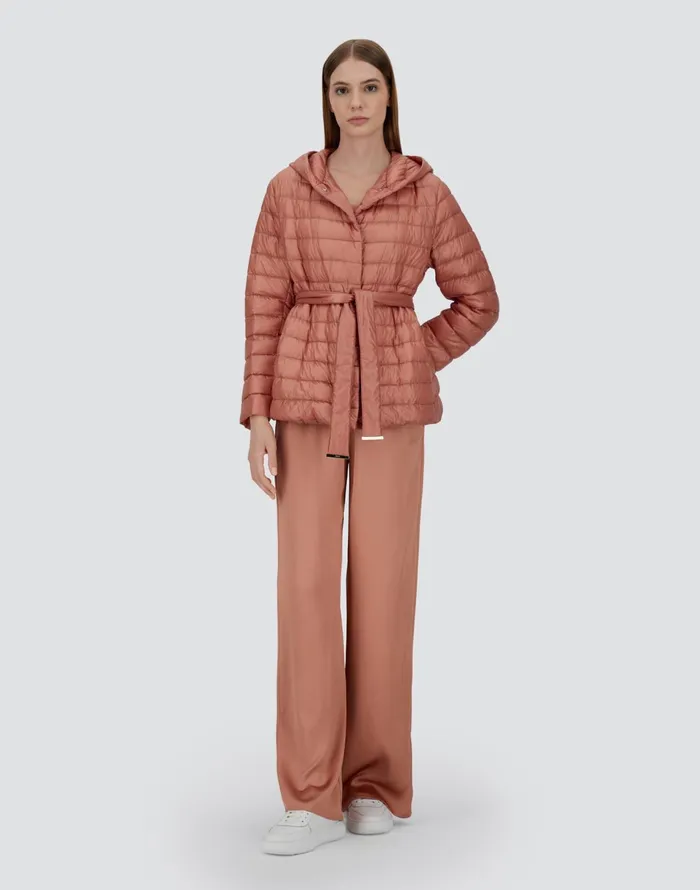 Herno NYLON ULTRALIGHT JACKET Dark Pink Women Parka and Jackets