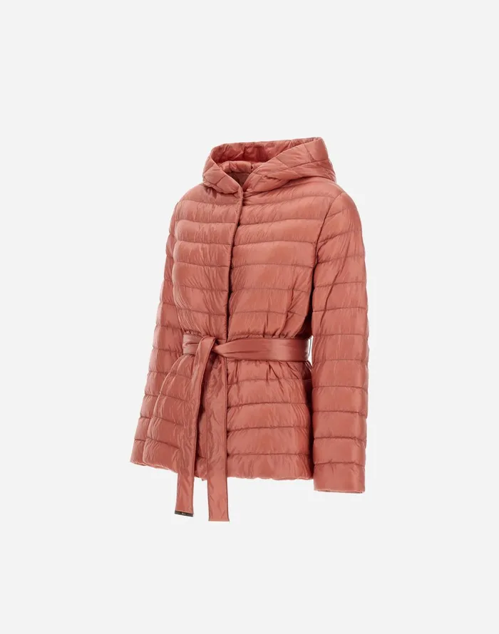 Herno NYLON ULTRALIGHT JACKET Dark Pink Women Parka and Jackets