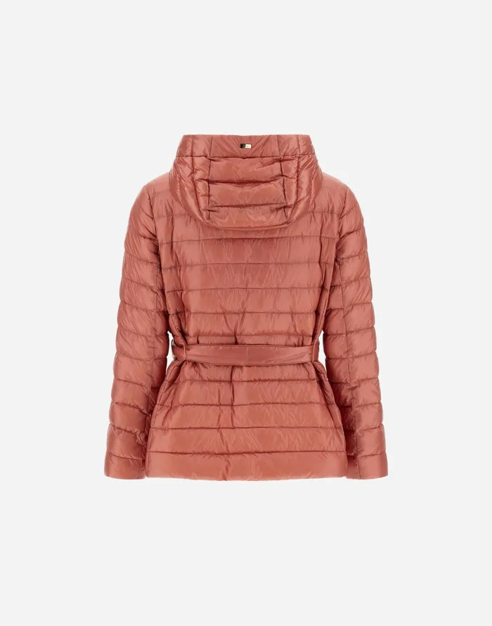 Herno NYLON ULTRALIGHT JACKET Dark Pink Women Parka and Jackets