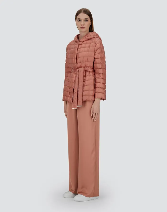 Herno NYLON ULTRALIGHT JACKET Dark Pink Women Parka and Jackets