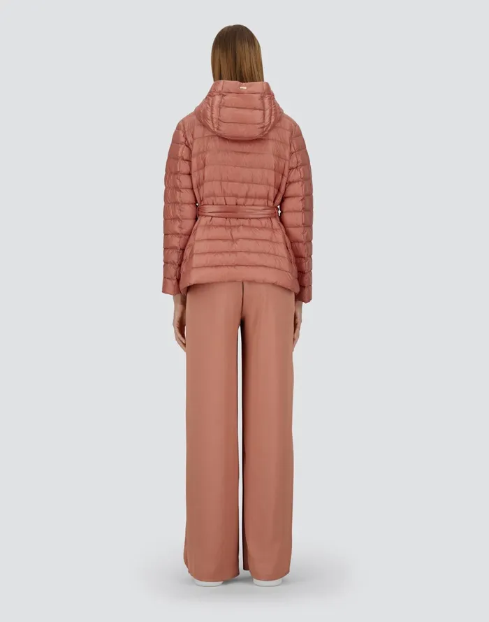 Herno NYLON ULTRALIGHT JACKET Dark Pink Women Parka and Jackets