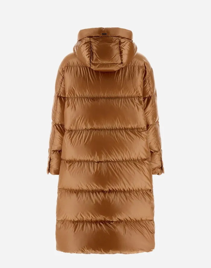 Herno PARKA IN NYLONULTRALIGHT Camel Women Parka and Jackets