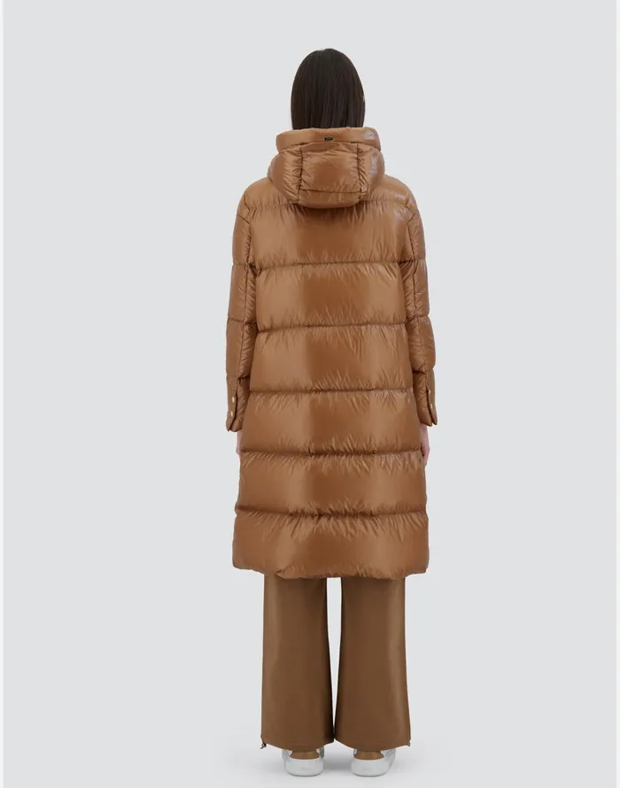 Herno PARKA IN NYLONULTRALIGHT Camel Women Parka and Jackets