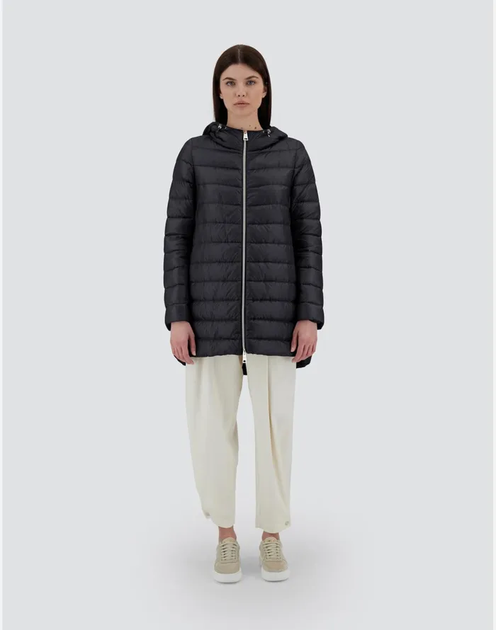 Herno RESORT ASHAPE JACKET IN NYLON ULTRALIGHT Black Women AShape