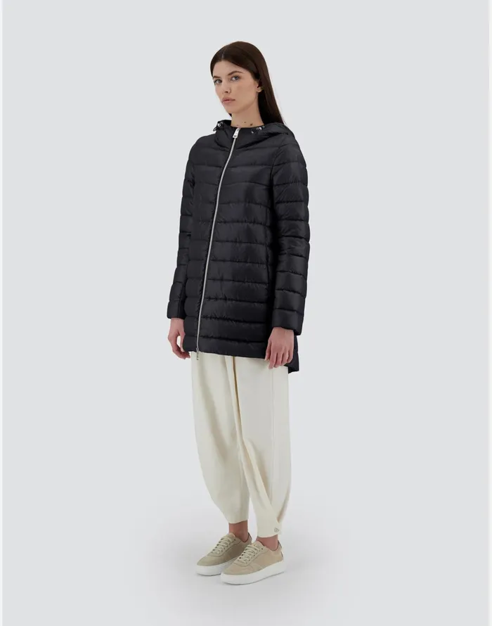 Herno RESORT ASHAPE JACKET IN NYLON ULTRALIGHT Black Women AShape