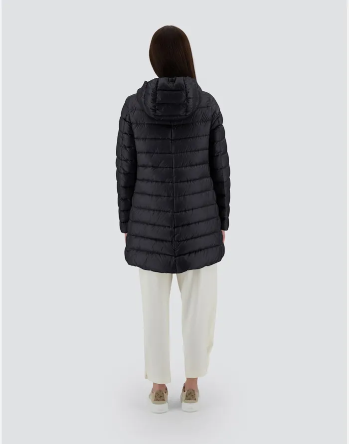 Herno RESORT ASHAPE JACKET IN NYLON ULTRALIGHT Black Women AShape