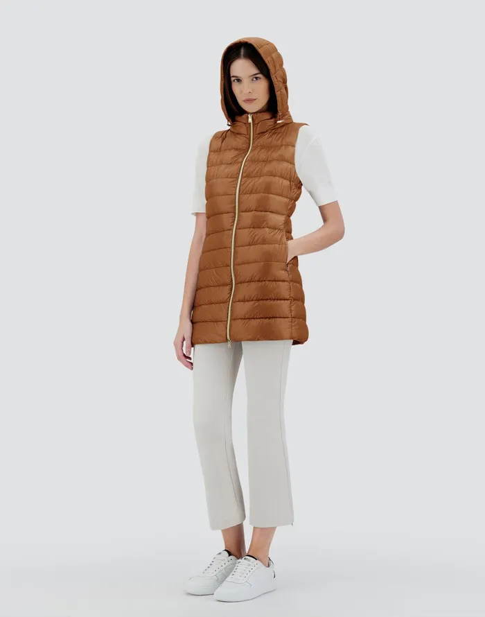 Herno SERENA Camel Women Vests