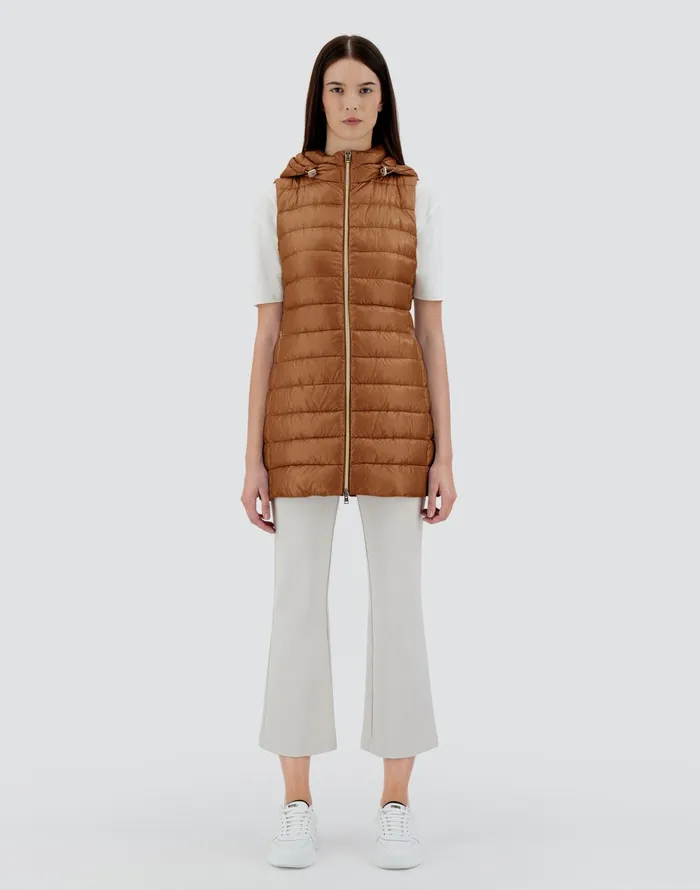 Herno SERENA Camel Women Vests