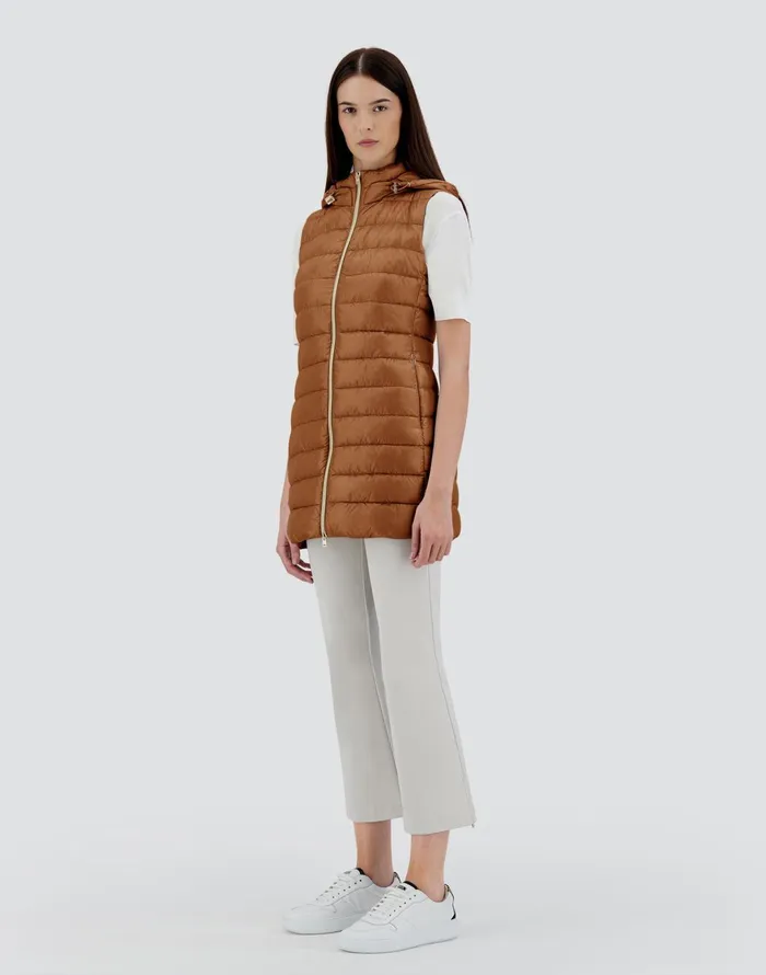 Herno SERENA Camel Women Vests