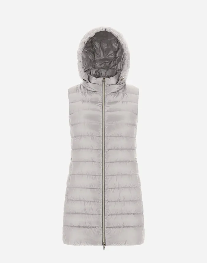 Herno SERENA Grey Pearl Women Vests