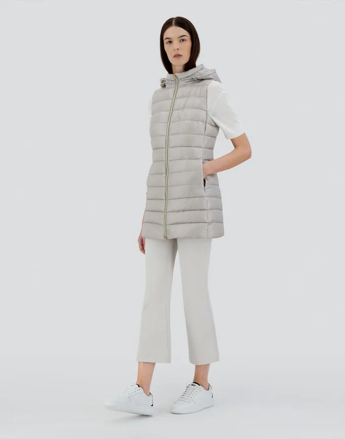 Herno SERENA Grey Pearl Women Vests