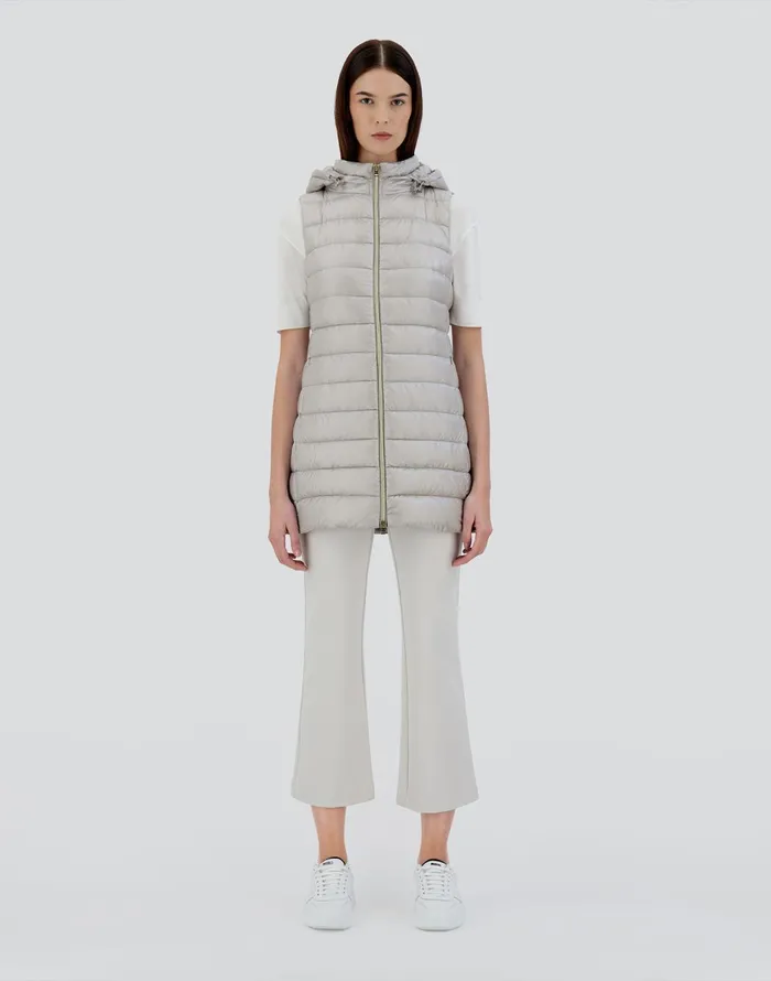 Herno SERENA Grey Pearl Women Vests
