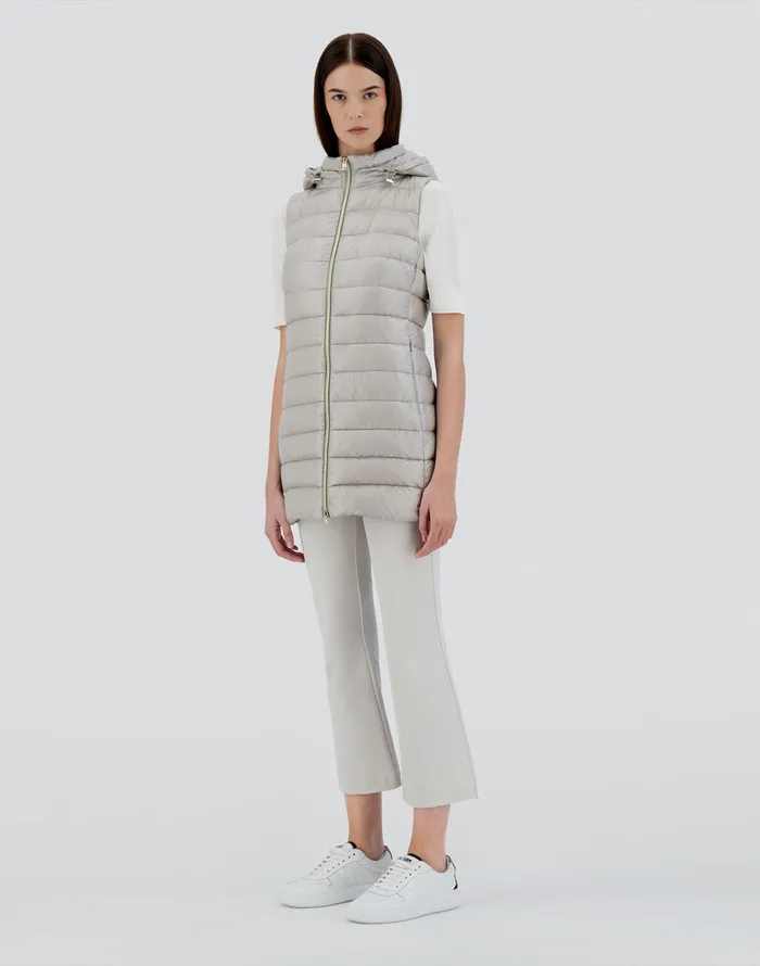 Herno SERENA Grey Pearl Women Vests