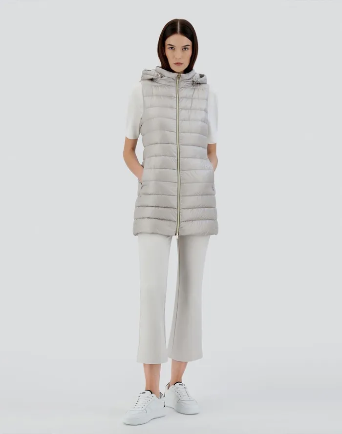 Herno SERENA Grey Pearl Women Vests