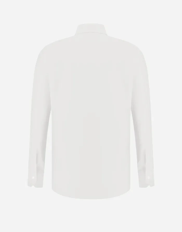 Herno SHIRT IN COTTON NONIRON White Men Shirts