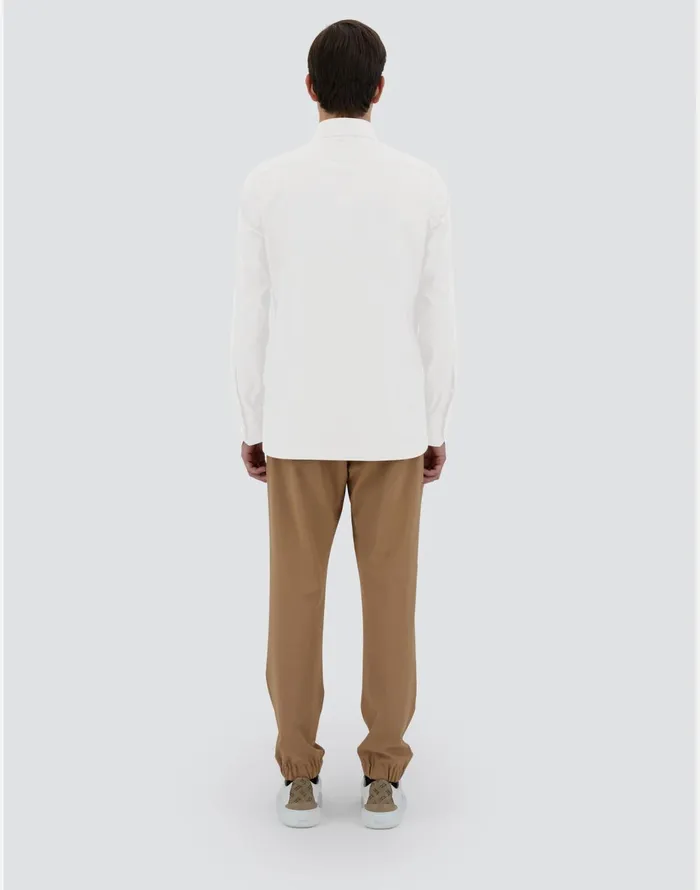 Herno SHIRT IN COTTON NONIRON White Men Shirts