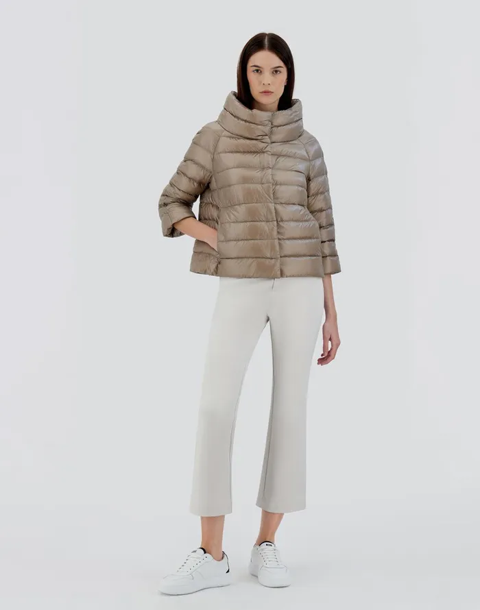 Herno SOFIA Light Taupe Women Ultralight Down Jackets