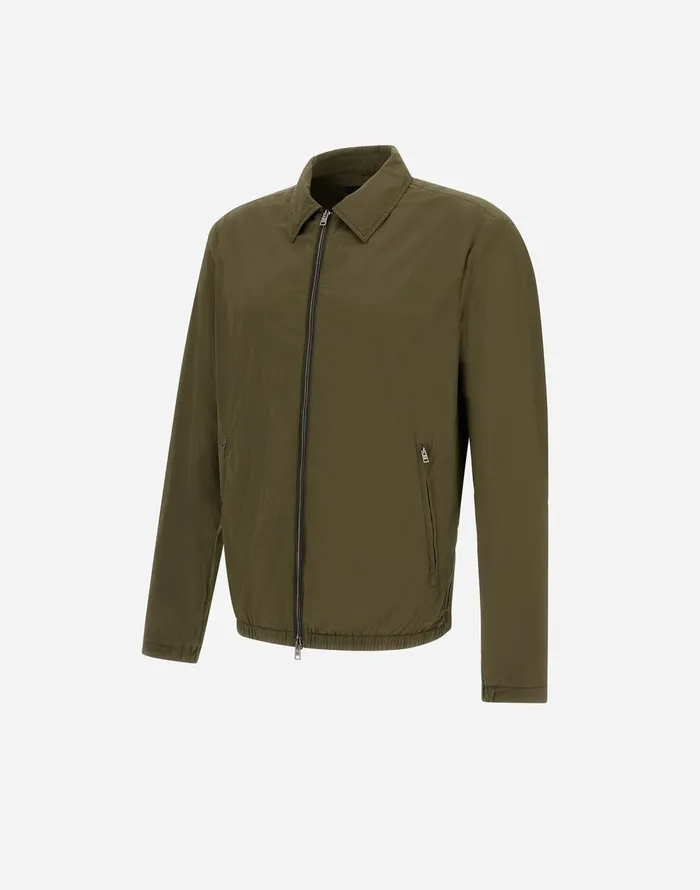 Herno ULTRALIGHT CREASE SHACKET Light Military Men Parka and Jackets