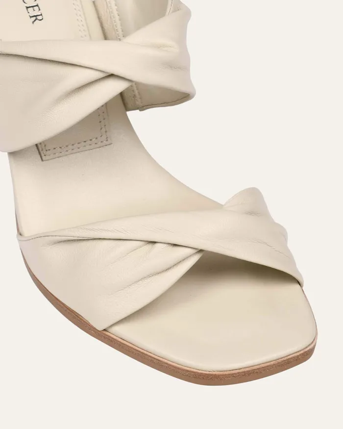 HIGH HEELS Caylie high heel sandals bone leather jomercer Women HIGH HEELS Caylie high heel sandals bone leather jomercer Women